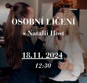 Osobní kurz líčení s Natálií Host 18.11.2024 od 12:30