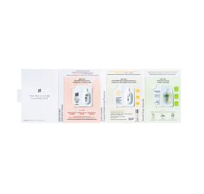 Set 3 vzorků: Dvoufázová peptidová ampule, EXOSOM multiplex denní krém SPF 50, EXO nano kolagenová noční péče