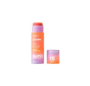 Tónující 100% minerální balzám na rty s vůní kokosu SPF 15