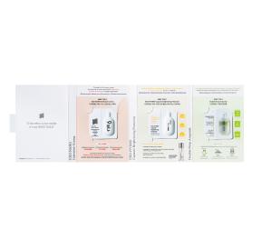 Set 3 vzorků: Dvoufázová peptidová ampule, EXOSOM multiplex denní krém SPF 50, EXO nano kolagenová noční péče