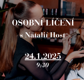 Osobní kurz líčení s Natálií Host.  24. 1. 2025 od 9:30