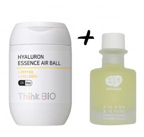 Perly kyseliny hyaluronové + Tonikum Refresh