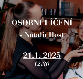 Osobní kurz líčení 21. 1. 2025 od 12:30