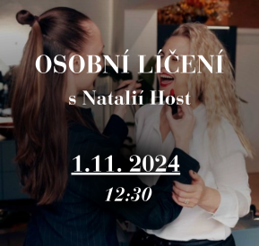 Osobní kurz líčení s Natálií Host 1. 11. 2024 od 12:30