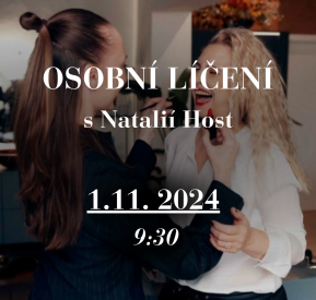 Osobní kurz líčení s Natálií Host 1. 11. 2024 od 9:30